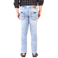 Living Legend  Men Ice Blue Slim Fit Low-Rise  Stretchable  Jeans