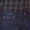 Living Legend Dark Blue Slim Fit Low-Rise  Stretchable  Jeans