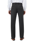 Living Legend Men Elephant Grey Twill slim fit Mid Rise Casual Trouser