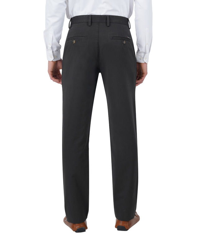 Living Legend Men Elephant Grey Twill slim fit Mid Rise Casual Trouser