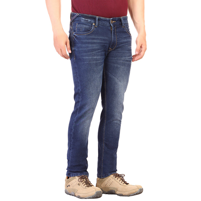 Living Legend Blue Slim Fit Low-Rise  Stretchable  Jeans