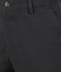 Living Legend Men Elephant Grey Twill slim fit Mid Rise Casual Trouser
