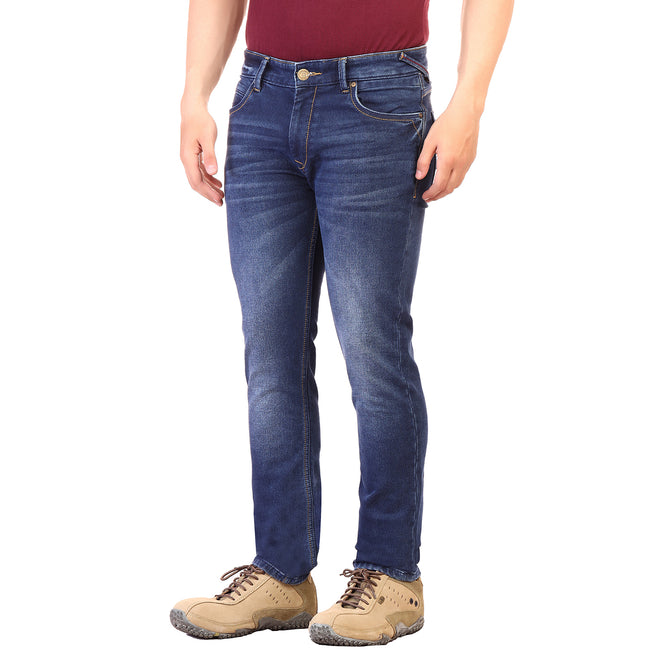Living Legend Blue Slim Fit Low-Rise  Stretchable  Jeans