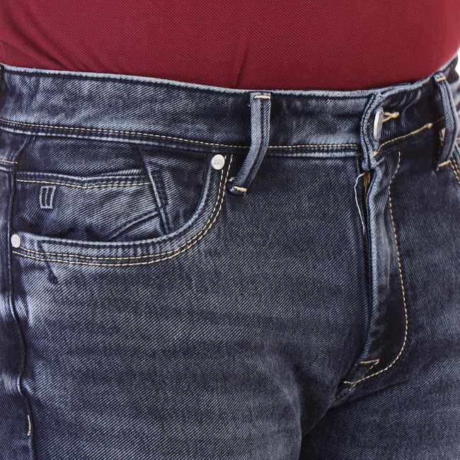 Living Legend Men Grey Black Slim Fit Low-Rise Stretchable Jeans