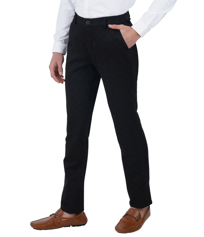 Living Legend Men Night Printed Slim fit Low Rise Stretch Casual Trouser