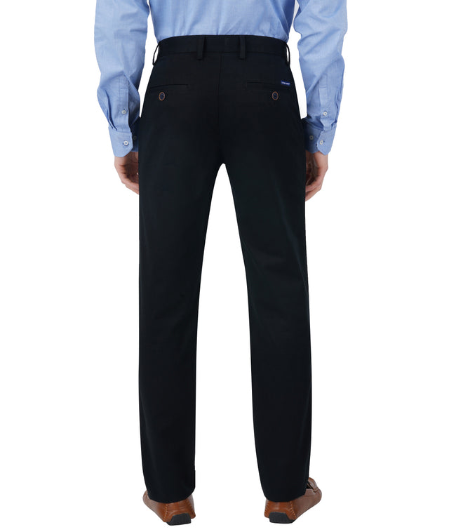 Living Legend Men Gunmetal Twill slim fit Mid Rise Casual Trouser