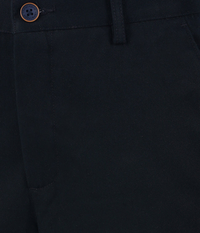 Living Legend Men Gunmetal Twill slim fit Mid Rise Casual Trouser