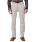 Living Legend Men Ivory Printed Slim fit Low Rise Stretch Casual Trouser