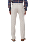 Living Legend Men Ivory Printed Slim fit Low Rise Stretch Casual Trouser