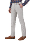Living Legend Men Almond checks Slim fit Low Rise Stretch Casual Trouser