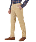 Living Legend Men Leather Twill slim fit Mid Rise Casual Trouser
