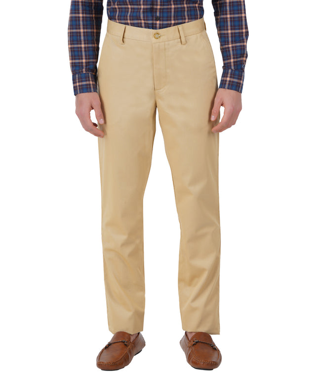 Living Legend Men Leather Twill slim fit Mid Rise Casual Trouser