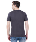 Living Legend Men Dark Grey Slim Fit Round Neck T - Shirt