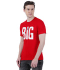 Living Legend Men Red Slim Fit Round Neck T - Shirt