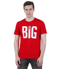 Living Legend Men Red Slim Fit Round Neck T - Shirt