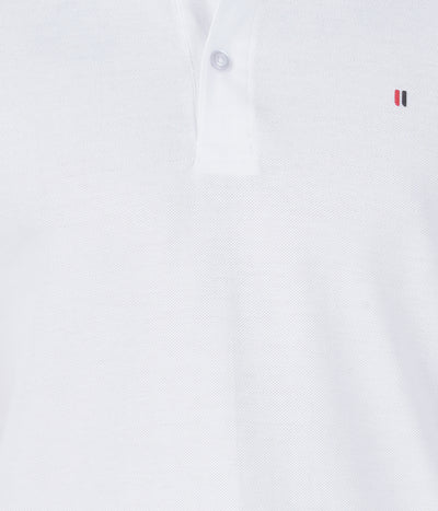 Living Legend  Men White Slim Fit Polo T - Shirt