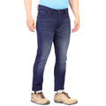 Living Legend Dark Blue Slim Fit Low-Rise  Stretchable  Jeans