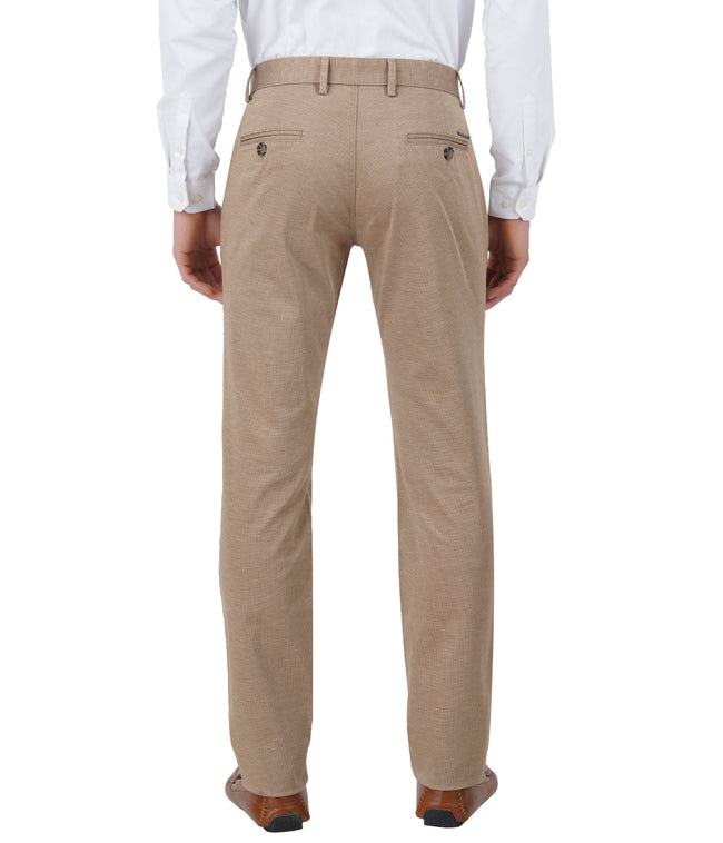 Living Legend Men Granola Printed Slim fit Low Rise Stretch Casual Trouser