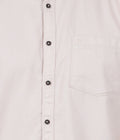 Living Legend Men Beige Plain Cotton Slim Fit Full Sleeve Casual Shirt